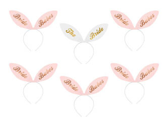 Opaski Bride Squad 29x25cm 6szt 015098