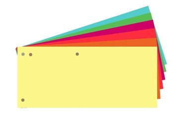 Przekładki do seg karton a'100 mix kol. Intens tres