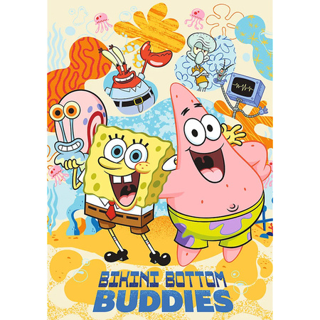 Puzzle Trefl 1000 Premium Plus Sponge Bob Kanciastoporty 120813