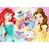 Puzzle Trefl 100 Glitter Wspomnienia Belli i Arielki 148190