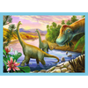 Puzzle Trefl 4W1 Wyjątkowe dinozaury 346091