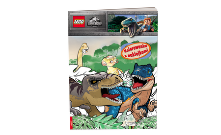 Lego Jurassic World. Kolorowanka Z Naklejkami 337148