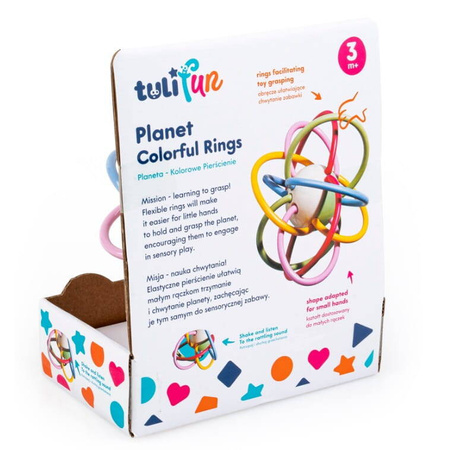 Tuli Fan Planeta kolorowe pierścienie 301105