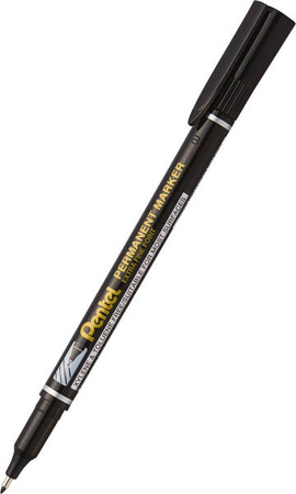 Pentel Marker permanentny 0.6-1.0mm czarny okr. NF450 042804