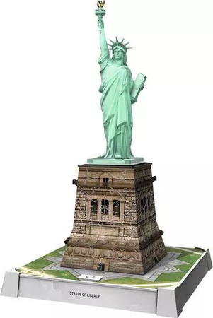 Puzzle Ravensburger 3D Iconics Statua Wolności 080275