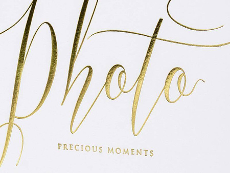 Album na zdjęcia precious moments, 20x24,5cm, biały, 22 kartki