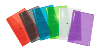 Teczka kopertowa Oxford A3 PP mix 143168