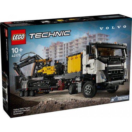 Lego 42175 Technic Ciężarówka Volvo FMX i koparka EC230 Electric 584096