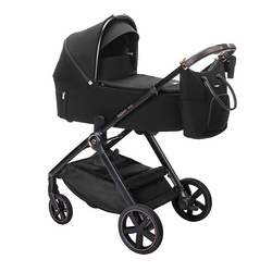 Espiro Only 2023 , 210 stylish black gel wózek dziecięcy 205668