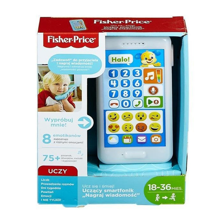 Fisher price fpr18 uczący smartfonik szczeniaczka