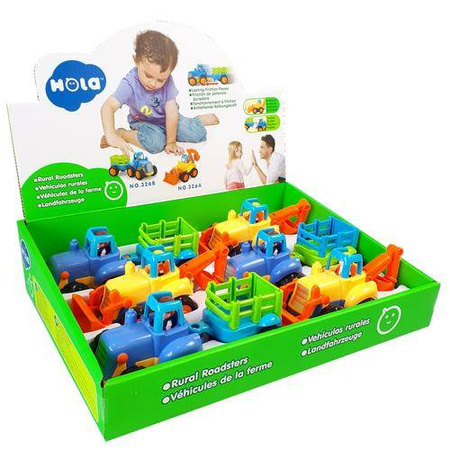 Traktor z przyczepą/łyżką 426361