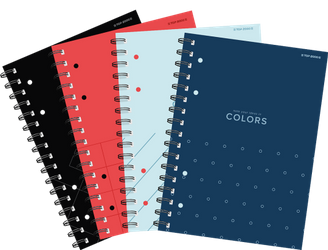 Kołozeszyt Top 2000 A4 80k krata 70g K5 2 spirale mix 410409