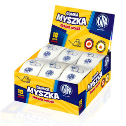 Gumka myszka astra 126685 /18/