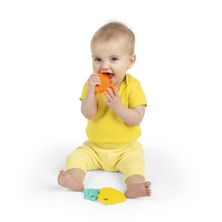 BRIGHT STARTS Gryzak Gummy Buddies™ 3szt. 3m+ 130722