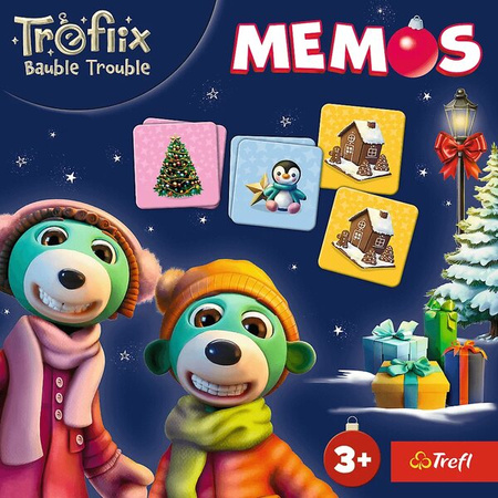 Gra Trefl Memos Treflix Bauble Trouble 027341