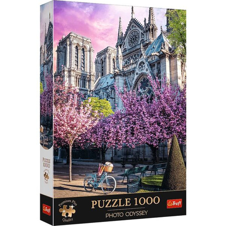 Puzzle Trefl 1000 Premium Plus Photo Odyssey Katedra Notre-Dame w Paryżu 108583
