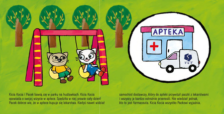 Książeczka Kicia Kocia w aptece 658019