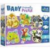 Puzzle Trefl Baby Progressive Zwierzęta exotic 440058