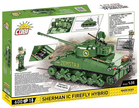 Cobi 2276 Hc Wwii Sherman Ic Firefly Hybrid 600kl. 022761