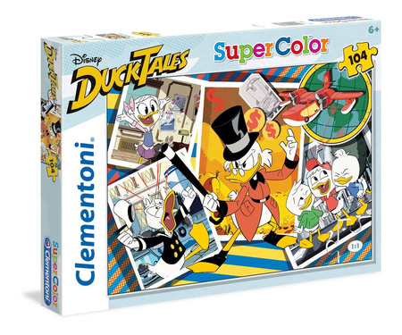 Clementoni puzzle 104 disney duck tales