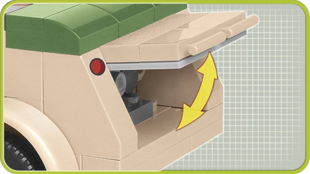 Cobi 2402 Historical Collection VW typ 82 Kubelwagen 195kl.