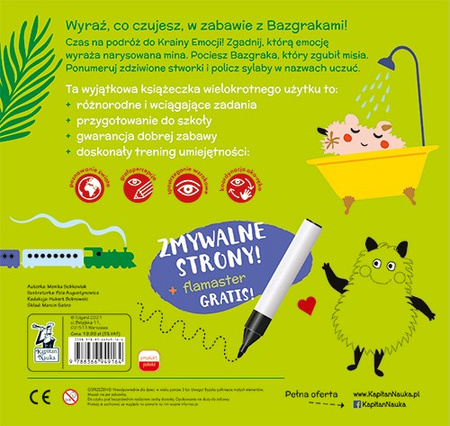 Książeczka Bazgraki Emocje 212120
