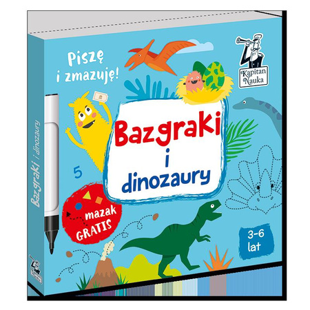 Książeczka Bazgraki i dinozaury 212137