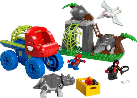 Lego 11199 Spidey Misja ratunkowa zespołu Spidey’ego w dinoterenówce