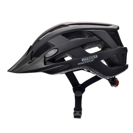 Kask rowerowy Meteor Street L 58-61cm czarny 061620