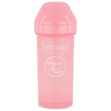 Twistshake Kubek Kid Cup 360 ml 12+m Pastel Pink 122797