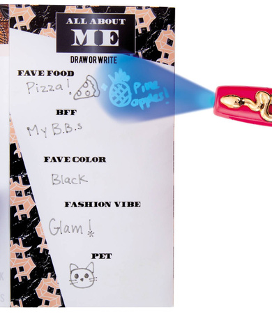 Lol surprise omg fashion journal 571278 l.o.l. Surprise! O.m.g. Dziennik mody – elektroniczny dziennik mody na hasło z zegarkiem 