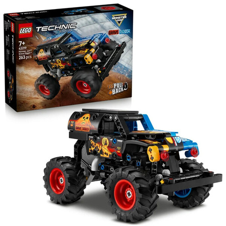 LEGO 42219 TECHNIC Monster Jam Grave Digger Ogień 035023