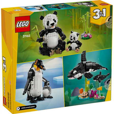 Lego 31165 Creator Dzikie zwierzęta rodzina pand 822402