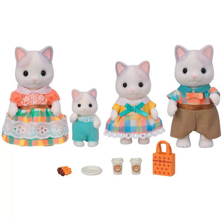 Sylvanian Families 05738 kocia rodzinka latte 057384