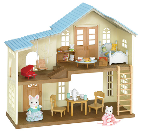 Sylvanian Families 5343 Wiejski domek z niebieskim dachem