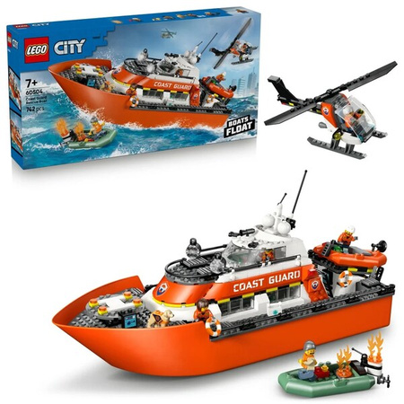 LEGO 60504 CITY Łódź ratunkowa i helikopter 056943