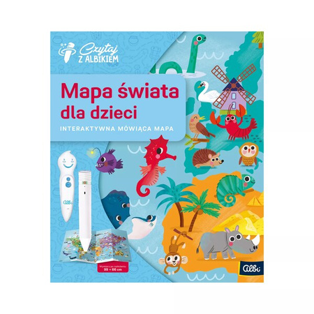 Albik Mapa świata dla dzieci 105882