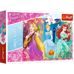 Puzzle trefl 30 Zaczarowana melodia / Disney Princess 182347