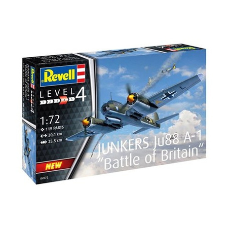 Revell 64972 Model Set 1/72 Junkers JU88 A-1 Battle Britain 649726