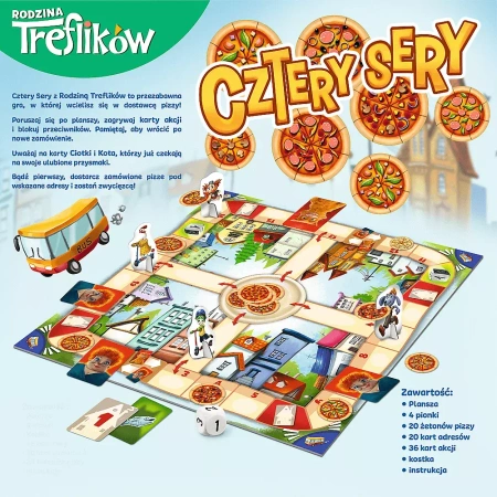 Gra Trefl Cztery sery 022827