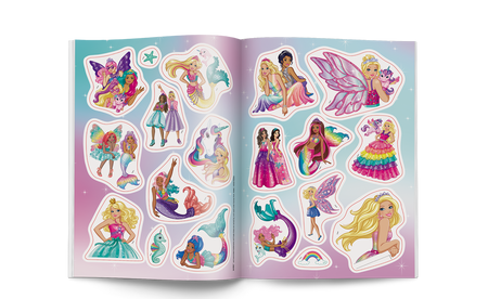 Barbie Dreamtopia. Kolorowanka Z Naklejkami 338534