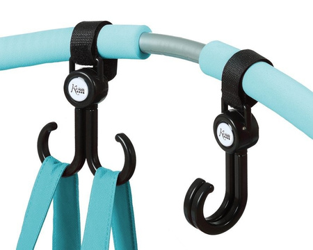 Haczyki do wózka kiokids 2szt 015403