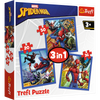 Puzzle trefl 3w1 20,36,50 spider-man