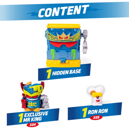 Super Things Zestaw Hldden Base Mr King 036112