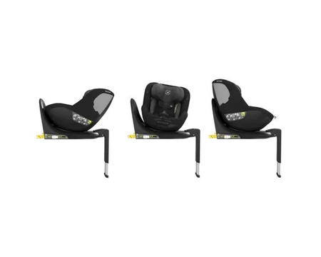 Maxi cosi mica authentic black fotelik samochodowy obrotowy 360