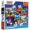 Puzzle Trefl 4w1 Przygody Sonica 346251