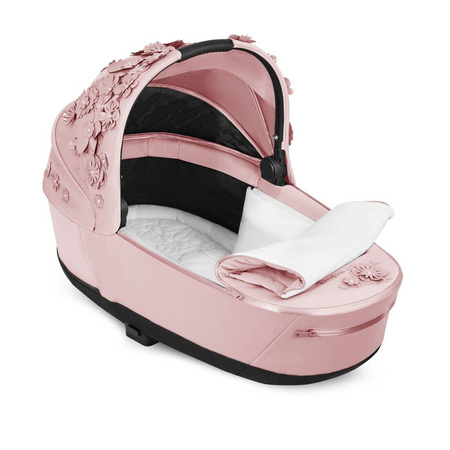 Cybex Priam 4.0 Lux Carry Cot Simply Flowers Pink NEW 2022