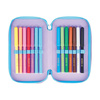 Herlitz Piórnik potrójny 31cz.Little Monster 399478