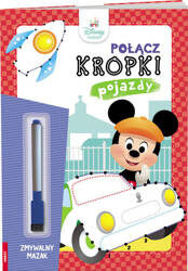 Disney Maluch Połącz kropki Pojazdy 343248
