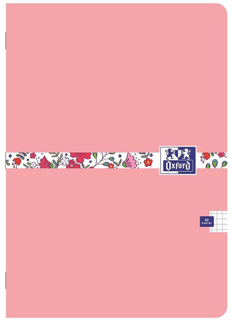 Zeszyt Oxford A5 32k krata 90g Floral 388869